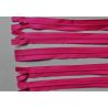 5 FERMETURES eclair FINE POLYESTERE 20 cm COLORIS ROSE pochette coussin jupe