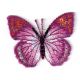 PAPILLON PAILLETTES Coloris Rouge