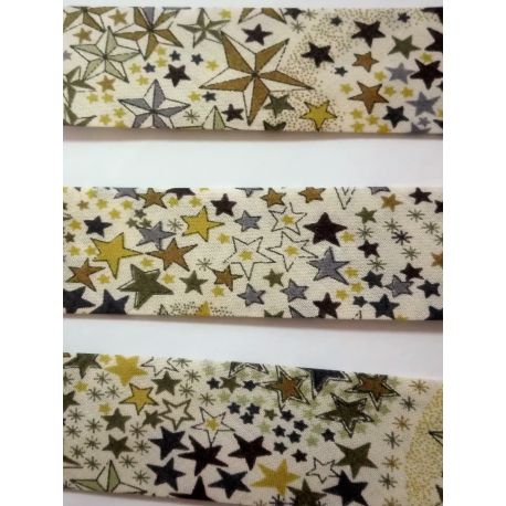 Ruban Biais En Coton Sergé - 50 M X 20 Mm (ou 10 Mm), Motif Chevrons, Pour Couture, Bricolage Et Artisanat