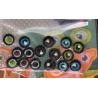 Ecusson Thermocollant 8 paires d' YEUX