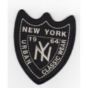 Ecusson Thermocollant NEW YORK Coloris Noir 5,50 x 7 cm