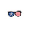 Ecusson Thermocollant Lunettes USA 2 x 4 cm 