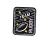 Ecusson Thermocollant Team Rugby 3,50 x 5 cm 
