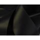 Ruban Satin Luxe Largeur 70 mm double face Coloris Noir longueur 3 mètres