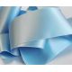 Ruban Satin Luxe Largeur 70 mm double face Coloris Bleu Clair longueur 3 mètres