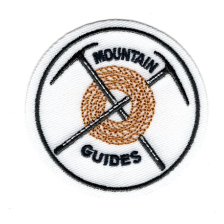 Ecusson Thermocollant GUIDE MONTAGNE Coloris MARRON