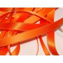 Ruban Satin Luxe Largeur 10 mm double face Coloris Orange longueur 3 mètres