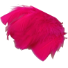 Environ 25 PLUMES Coloris ROSE FUSCHIA deco fête mariage