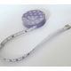 Mètre Ruban de Couturière A Pois Coloris Violet 150 cm
