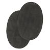 2 Renforts coude genou à coudre Coloris Gris Foncé Imitation Daim 9,20 x 13,50 thermocollant provisoire