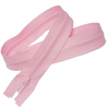 FERMETURE eclair 55 cm Coloris ROSE CLAIR pour blouson anorak polaire maille plastique injectée 5 mm