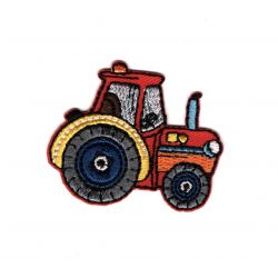 Patch Ecusson Thermocollant Transport Tracteur 3,50 x 4,50 cm