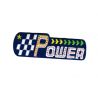 Patch Ecusson Thermocollant Sport Fluo Power Course Race 2 x 6 cm