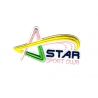 Patch Ecusson Thermocollant Fluo All Star Sport Club 3 x 6 cm