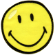Patch Ecusson Thermocollant SMILE SMILEY 6,50 x 6,50 cm