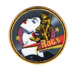 Patch Ecusson Thermocollant Rock Style Ma Donna 6 x 6 cm