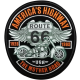 Patch Ecusson Thermocollant XXL America's Highway Moto USA Route 66 23 x 25 cm