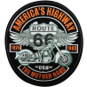 Patch Ecusson Thermocollant XXL America's Highway Moto USA Route 66 23 x 25 cm