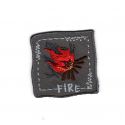 Patch Ecusson Thermocollant Fire Forest Nature 3,50 x 3,50 cm