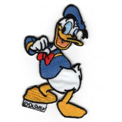 Patch Ecusson Thermocollant Donald Duck 4,50 x 8,50 cm