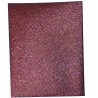 Toile Thermocollante LAMEE Brillante Coloris Marron Bronze 12 x 30 cm