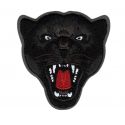 PANTHERE Bagheera HEAVY-DUTY Iron-on Sticky Patch 6 x 6,50 cm