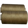 2 Bobines 500 mètres Polyester Coloris Pierre Beige Fil à Coudre