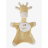 Doudou à Broder Point de Croix Girafe 28 cm Coloris Beige