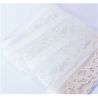 Ruban Dentelle Thermocollant 35 mm Coloris Blanc 1,50 m