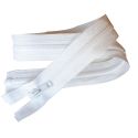 Fermeture Eclair Coloris Blanc 45 cm Séparable Ouvrable maille 5 mm largeur 3 cm blouson