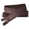 Fermeture Eclair Coloris Marron 70 cm Séparable Ouvrable maille 5 mm largeur 3 cm blouson