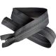 Fermeture Eclair Coloris Gris Foncé 70 cm Séparable Ouvrable maille 5 mm largeur 3 cm blouson