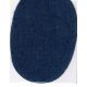 2 Renforts coude Genou à Coudre Coloris Jeans Bleu 9,20 x 13,50 thermocollant provisoire