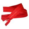 Fermeture Eclair Coloris Rouge Clair 70 cm Séparable Ouvrable maille 5 mm largeur 3 cm blouson