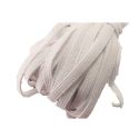 Elastique souple 5 mm coloris blanc 160 mètres