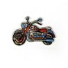 Patch Ecusson Thermocollant Moto vintage 3,50 x 5,50 cm