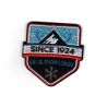 Patch Ecusson Thermocollant Blason Ski and snow lodge montagne 5 x 5 cm