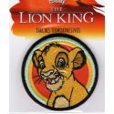 Patch Ecusson Thermocollant Simba Le Roi Lion 6,50 x 6,50 cm