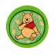 Patch Ecusson Thermocollant Winnie l'ourson 7,50 x 7,50 cm fond vert