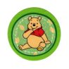 Patch Ecusson Thermocollant Winnie l'ourson 7,50 x 7,50 cm fond vert