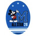 Patch Ecusson Thermocollant Mickey Mouse College University 8 x 11 cm bb18