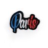 Patch Ecusson Thermocollant Paris bleu blanc rouge 4,50 x 6 cm