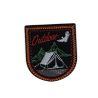 Patch Ecusson Thermocollant Outdoor camping à la montagne Coloris au choix 4,50 x 5,50 cm