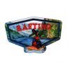 Patch Ecusson Thermocollant Rafting nature sauvage 4,50 x 7 cm
