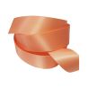 Ruban Satin Double Face 25 mm Coloris pêche longueur 6 Mètres