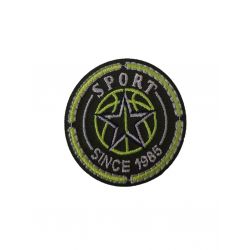 Patch Ecusson Thermocollant Blason sport basket 4,50 x 5 cm - La Maison de  l'écusson