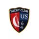Patch Ecusson Thermocollant Blason Nautique Yacht club bateau 4 x 5 cm