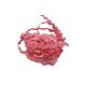 Galon croquet serpentine 8 mm coloris rose Vendu par 9 mètres