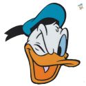 Patch Ecusson Thermocollant Donald Le monde de Mickey 7 x 7,50 cm