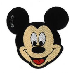 Patch Ecusson Thermocollant Mickey Le monde de Mickey 6,50 x 6,50 cm